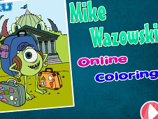 Mike Wazowski Online Coloring