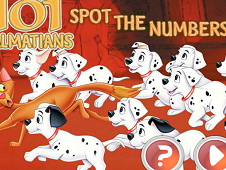 101 Dalmatians Spot the Numbers