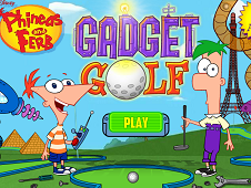 Phineas and Ferb Gadget Golf Online