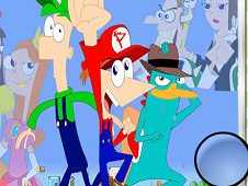 Phineas and Ferb Hidden Numbers Online