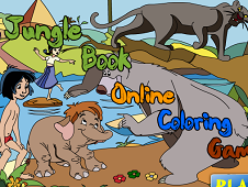 Jungle Book Online Coloring Game