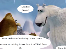 Norm of the North Missing Letters Online