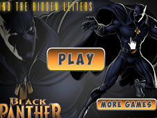 The Black Panther Find the Hidden Letters Online