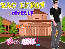 Zac Efron Dress Up Online