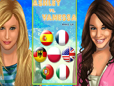 Ashley vs Vanessa Make up