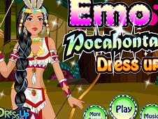 Emo Pocahontas Dress Up