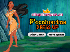 Pocahontas Dress Up Online