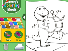 Barney's Coloring Book