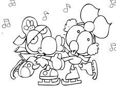 Limon and Oli Coloring 2