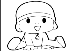 Pocoyo Coloring