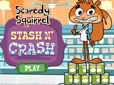 Scaredy Squirrel Stash and Crash