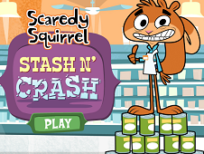 Scaredy Squirrel Stash and Crash Online