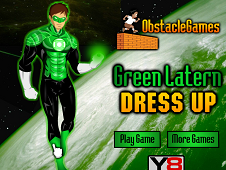 The Green Lantern Dress Up Online