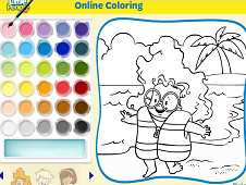 Little People Coloring Online