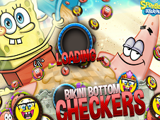 Spongebob Bikini Bottom Checkers