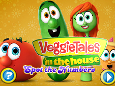 Veggie Tales Hidden Numers Online