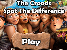 The Croods Spot the Differences Online