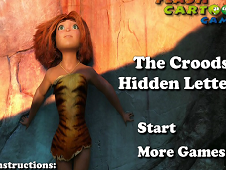 The Croods Hidden Letters Online
