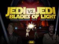 Jedi vs Jedi Blades of Light