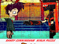 Randy Cunningham Ninja Puzzle Online