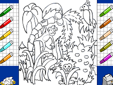 The Mighty Jungle Coloring