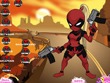 Deadpool Girl Dress Up Online