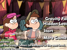 Gravity Falls Hidden Letters