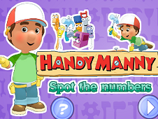Handy Manny Spot the Numbers