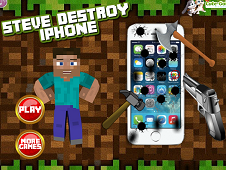 Steve Destroy Iphone