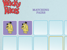 Wacky Races Matching Pairs