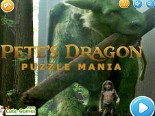 Pete's Dragon Puzzle Mania Online