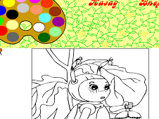 Luntik Coloring Mila