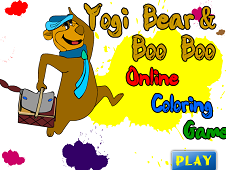 Yogi Bear Coloring Online