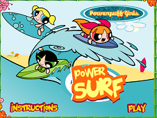 Powerpuff Girls: Power Surf