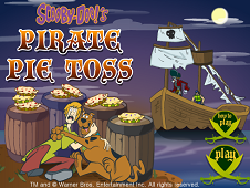 Scooby Doo's Pirate Pie Toss Online