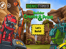 Dinotrux Create and Paint