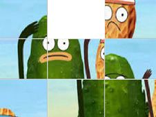 Pickle and Peanut Sliding Puzzle