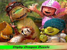 Digby Dragon Puzzle Online