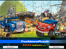 Trucktown Puzzle Online