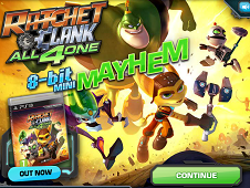 Ratchet and Clank All 4 One 8-bit Mini Mayhem 