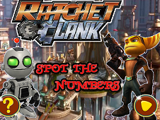 Ratchet and Clank Spot the Numbers