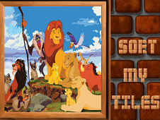 Sort My Tiles Lion King's Pride Online