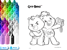 Care Bears Coloring Online