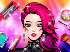 K-pop Demon Hunters at Beauty Salon