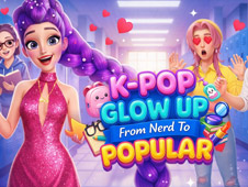 K-Pop Glow Up From Nerd to Popular