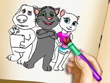 Kitty Coloring Book