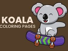 Koala Coloring Pages