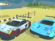 Kogama: Rally Driving in Milky Valley Online