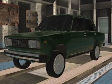 Lada Russian Car Drift - Play Online on SilverGames 🕹️