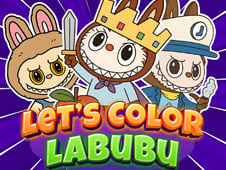 Let's Color Labubu